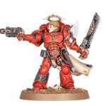 Миниатюра капитана космодесантников Warhammer 40000: искусство в деталях
